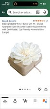 Biodegradable Water Burial Urn Kit Cruise Approved Ocean Ashes Scattering Large