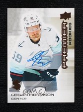 2024-25 Upper Deck Premier Rookies Bronze Auto Logan Morrison #102 Auto 1o4m