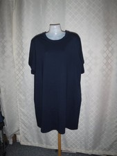 Size Plus, Short Sleeve Crewneck Tee Dressess ,4X,3X,2X, Old Navy, 100% cotton N