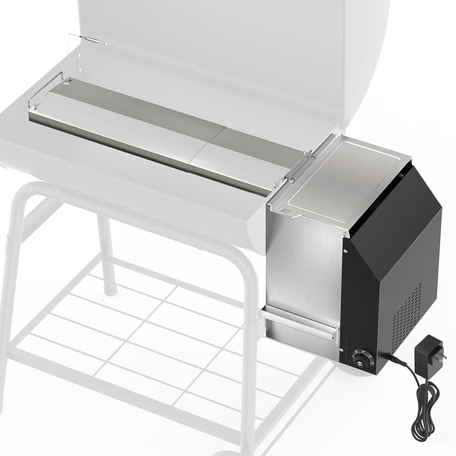 Smoker Side Firebox Retrofit kit for Char Criller Barrel Gri