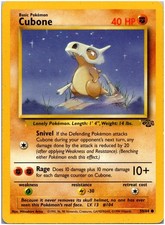 Cubone 50/64 Common Jungle Pokemon Unlimited Lightly Played on eBay