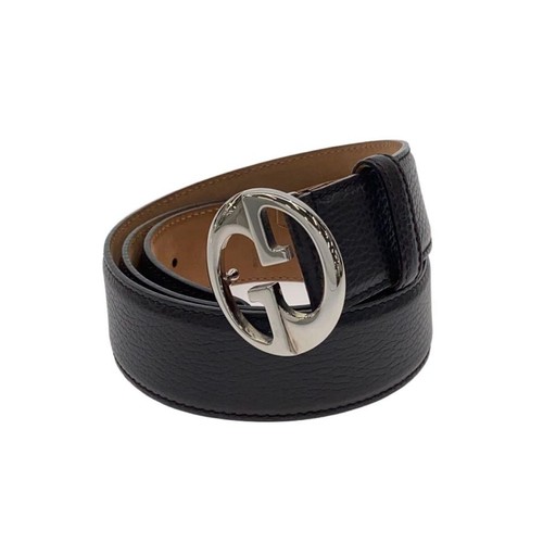 Used GUCCI◆Belt/Leather/Brown/Men's/362738/GG//