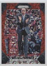 2017-18 Panini Prizm Fast Break Red Prizm 9/125 David Fizdale #210 9ih