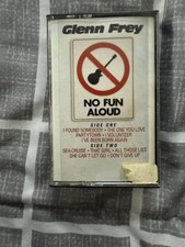 Glenn Frey No Fun Aloud Cassette 1982 Elektra Asylum
