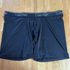 Calvin Klein Microfiber Stretch Boxer Briefs Size XL Black