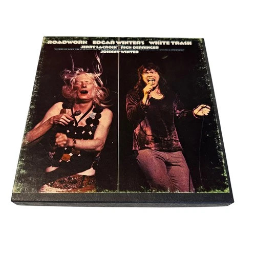 Edgar Winter's White Trash Roadwork 4-Track Reel to Reel 3 ¾ IPS EGR 31249 EX
