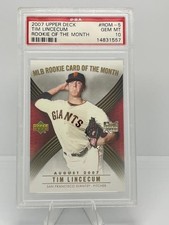 2007 Upper Deck - Tim Lincecum #ROM-5 for sale | eBay