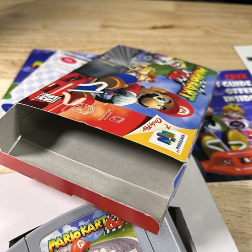 Mario Kart 64 (Nintendo 64 N64) CIB 100% Komplett In Box Getestet Original - Bild 14 von 14