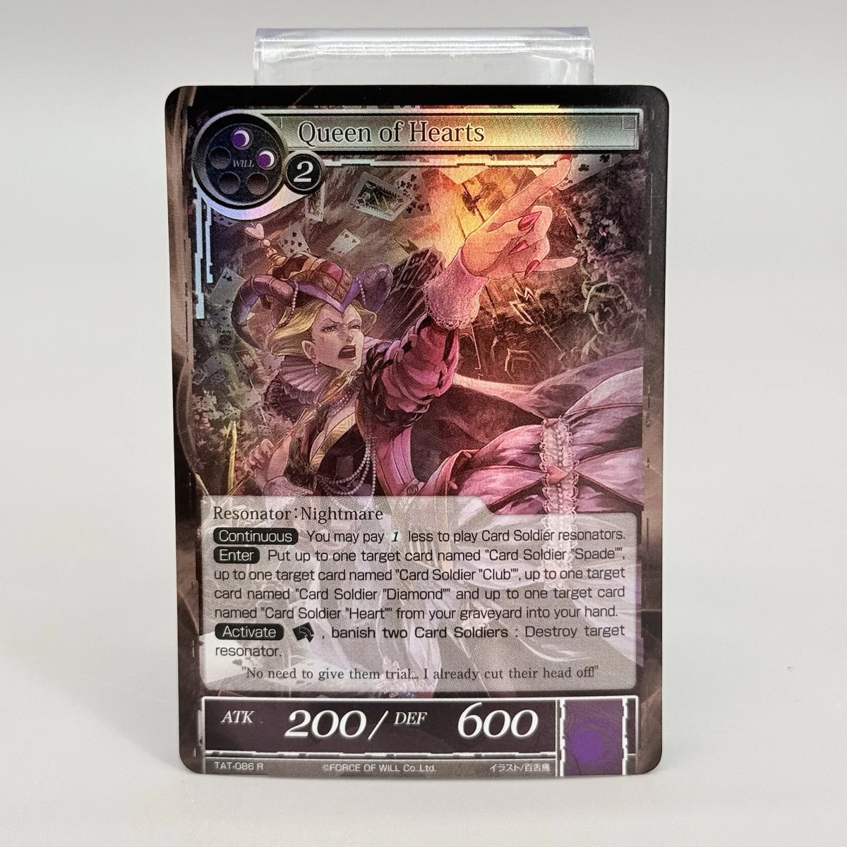 Force of Will TCG Rare Individual Collectible Card Game Cards in English  for sale | eBay