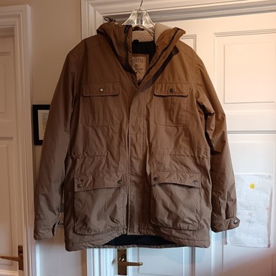 Regatta mens brown Waterproof Windproof hooded heavy winter padded