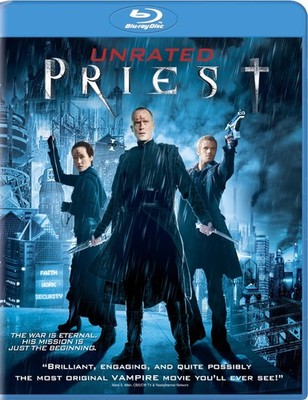 Priest On Blu-Ray with Paul Bettany Brand New