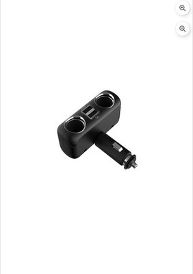 Auto Drive Adjustable USB Car Adapter Dual USB Ports Built-in Protection