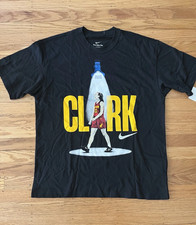Nike Caitlin Clark "So Win" T-Shirt Black Men’s Fever NEW IO7376-010 Sz Large