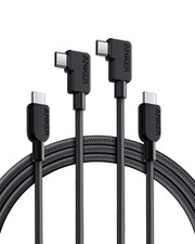 Anker USB C to C Right Angle Cable, 240W 90 Degree Type-C 180cm, Black