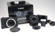 Canon EOS R50V fotocamera RF-S 14-30mm f4-6.3 lens 99630 nuova mai usata