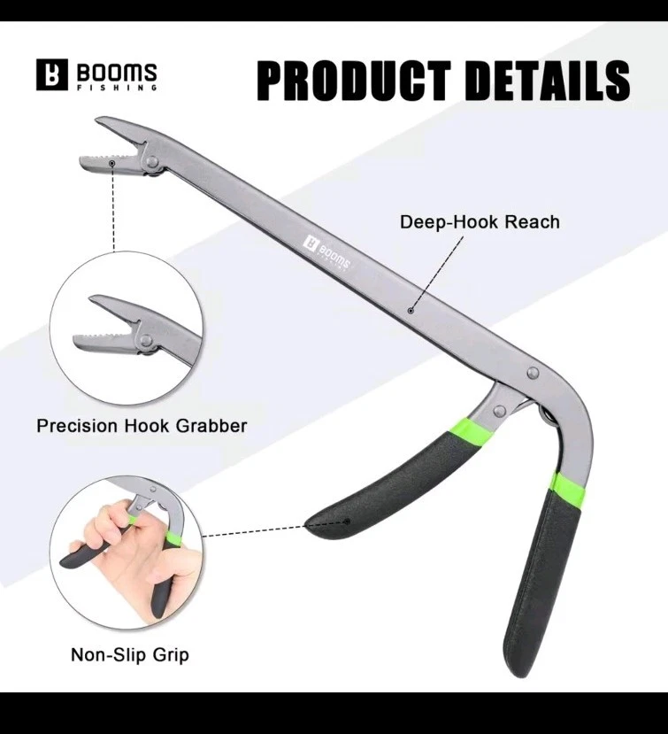 Pistolenzange,Hechtzange 25cm Raubfischzange,Hakenlösezange, Hecht,Zander,Barsch