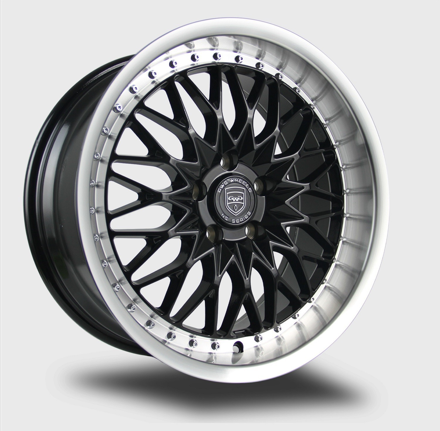 NS5 19 inch Black Chrome Rim fits AUDI R8 2008 - 2018