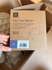 Stokke Tripp Trapp Baby-Aufsatz + Tisch weiß  Set NP 110€