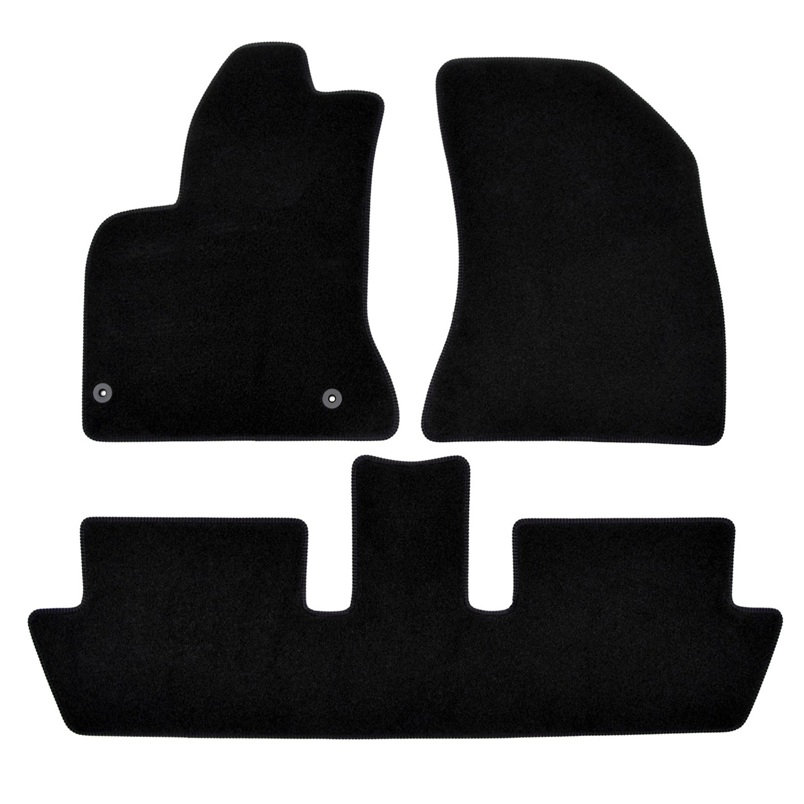 Tapis de sol Citroen C4 Grand Picasso étanche et antidérapant 4 pièces noir