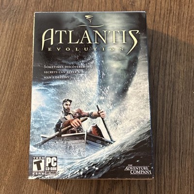 Atlantis Evolution (PC, 2004) Big Box New Sealed