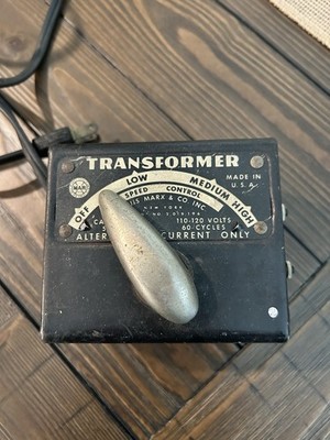 Louis Marx & Company Vintage Toy Train Transformer (Not Tested)