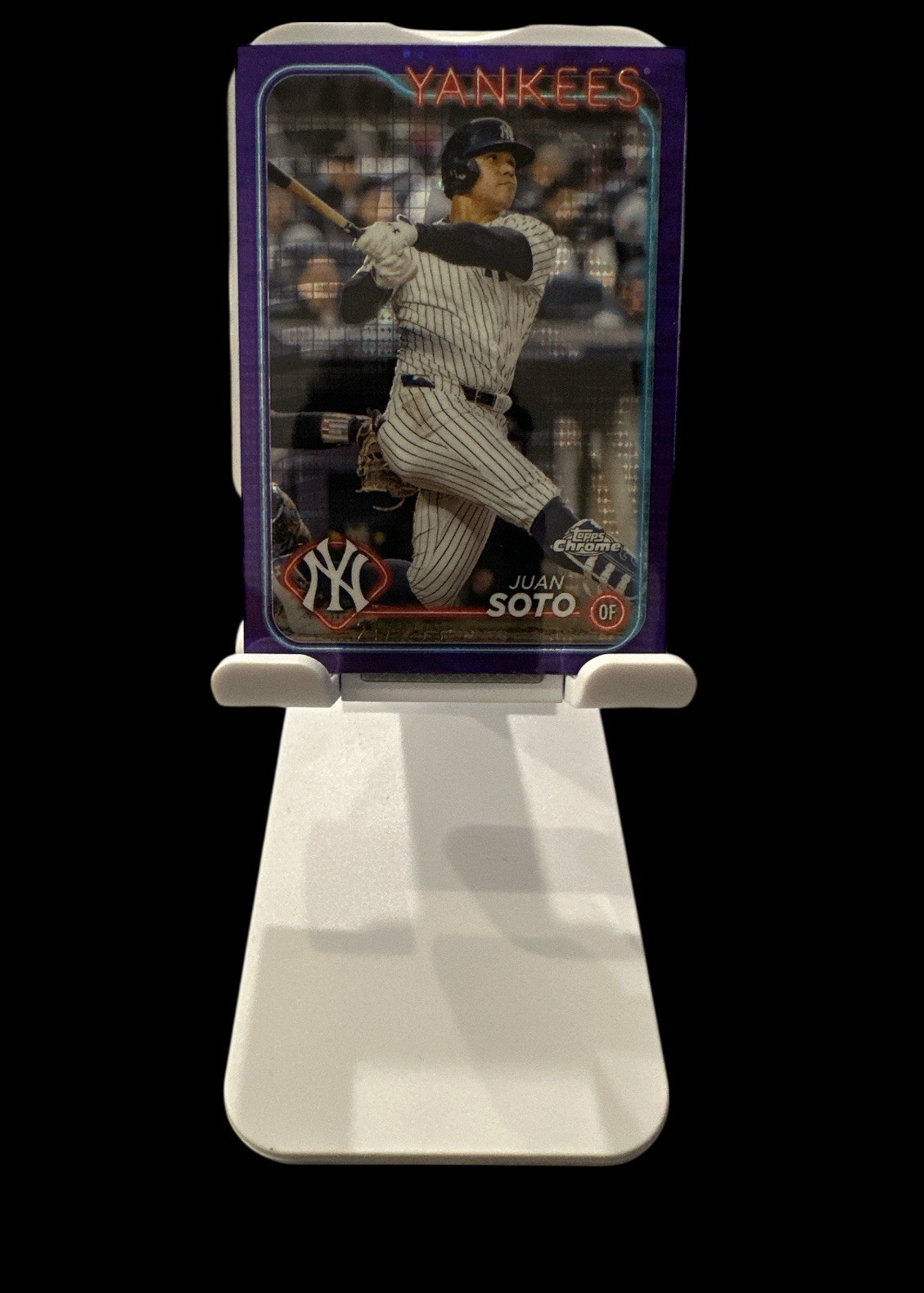 2024 Topps Chrome - Juan Soto #150 Purple Sonar Refractor /275