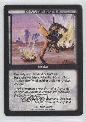 1996 Battletech CCG - Premiere Limited Running Battle