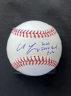 Cole Young Inscription 2022 First Rd Pk Autograph Baseball Mariners BGS COA HOT