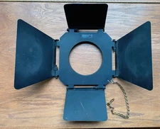 Vintage 9” (radius 6.5”) 4-way Barndoor for Mole Richardson