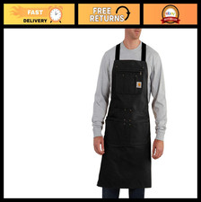 Durable Men's Firm Duck Work Apron - Heavy-Duty, Adjustable, Multi-Pocket Design
