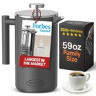 Sterlingpro Stainless Steel French Press Coffee Maker 1.75 L 59 Oz Walled