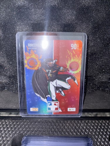 2026 Bo Jackson Battle Arena Forcefield Logo Foil Justin Fields Ice