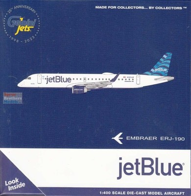 GEMGJ2287 1:400 Gemini Jets jetBlue ERJ-190-100IGW Reg #N323JB