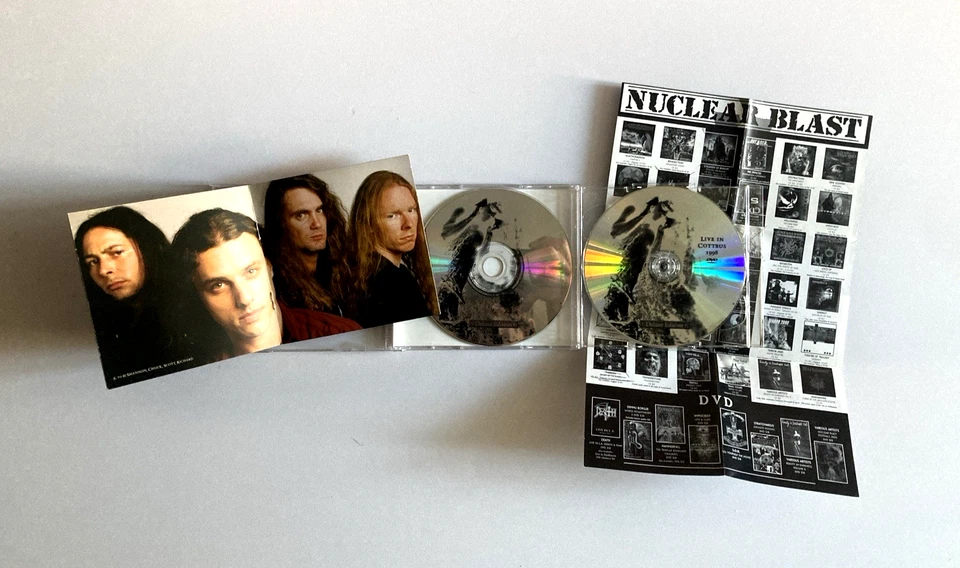 Death Sound of Perseverance CD + DVD Deluxe Ed Nuclear Blast Live 1998 EX/EX US - Image 3 of 4