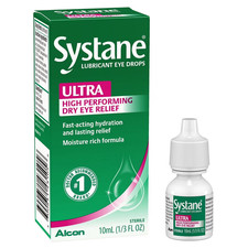 Systane Ultra Lubricant Eye Drops 10 mL Dry Eye Relief for Daily Use
