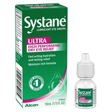 Systane Ultra Lubricant Eye Drops 10 mL – Dry Eye Relief for Daily Use