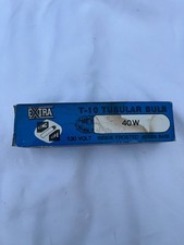 Dodatkowa żarówka rurowa T-10 wstępnie przetestowana 130V-40W wewnętrzna matowa mosiężna podstawa Cat #60517