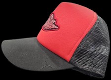 Air Jordan Vintage Est 1984 Wings Logo Baseball Cap Hat Red/Black No Tag