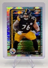 2025 Topps Chrome - Troy Fautanu #256 Pulsar Refractor