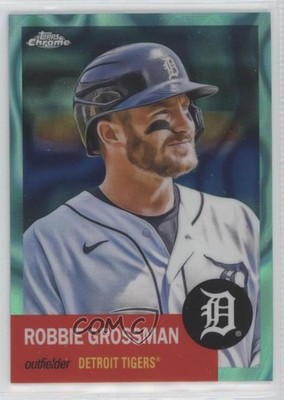 2022 Chrome Platinum Anniversary Aqua Lava Refractor 94/299 Robbie Grossman 13uw