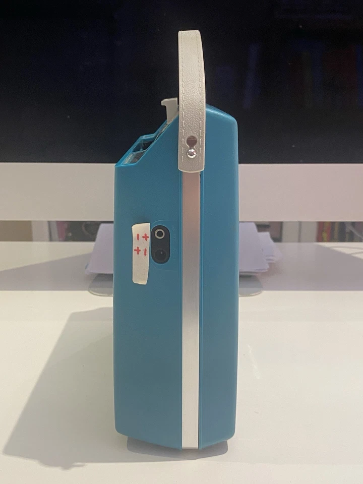 Vintage 1970 National Cassette Tape Player RQ-240S Like New In Box - image 3 of 4