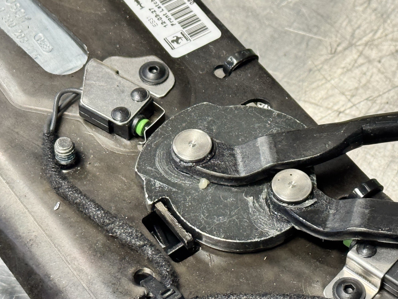 Ferrari 458 Spider Front Roof latch P/N 83977800