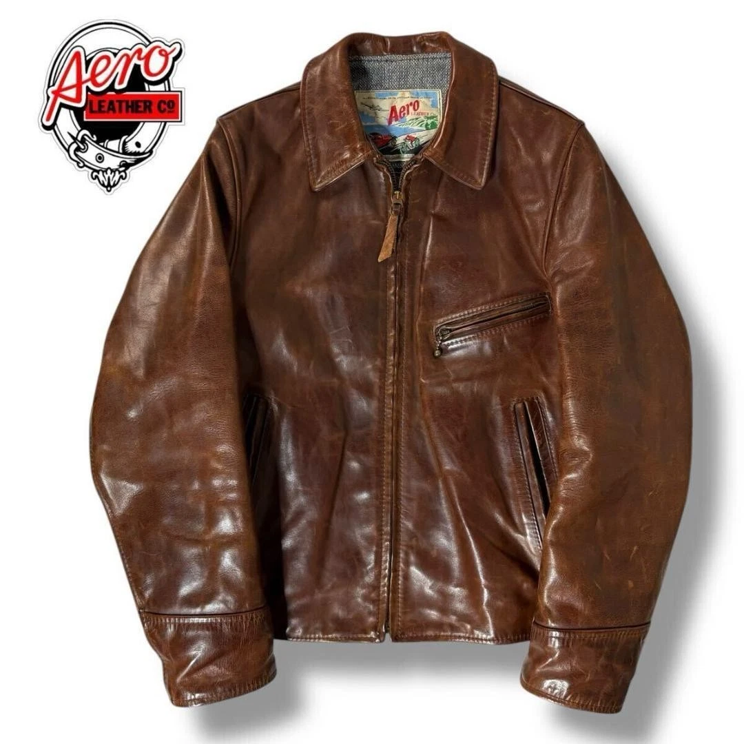 Aero Leather Jackets for Men for Sale - Shop New & Used - eBay