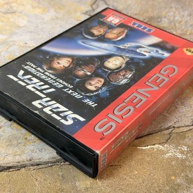 Star Trek: The Next Generation: Echoes From The Past Box & Game - Sega Genesis