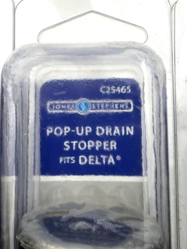 Lot of 6 Jones Stephens C25465 Pop-Up Drain Stoppers Fits Delta 5-1/32" OL - Picture 3 of 12