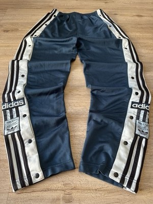 Adidas Adibreak Vintage 80/90's Trainingshose Unisex Track Pants Petrol Gr. S