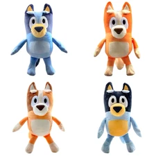 Bluey Plush Toys 12", Stuffed Doll Bluey Bingo Bandit Chilli