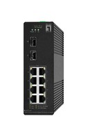 IGS-2110P LevelOne Hilbert Industrial PoE Smart Lite Switch 2xSFP 8 Outputs  ~D~