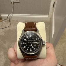 Hamilton Khaki Field Auto Automatic Watch H70455533 38mm Black Dial