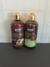 WOW Skin Science Apple Cider Vinegar Shampoo Coconut Avocado Conditioner Duo